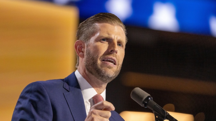 Eric Trump sugiere la idea de fundar una dinastía política