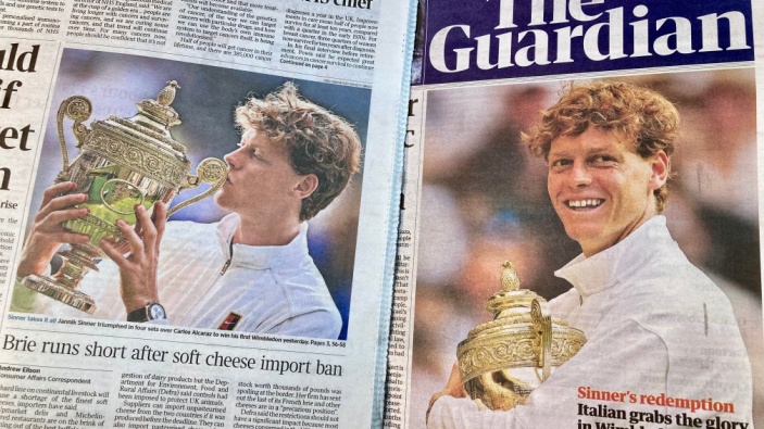 Jannik Sinner conquista Wimbledon