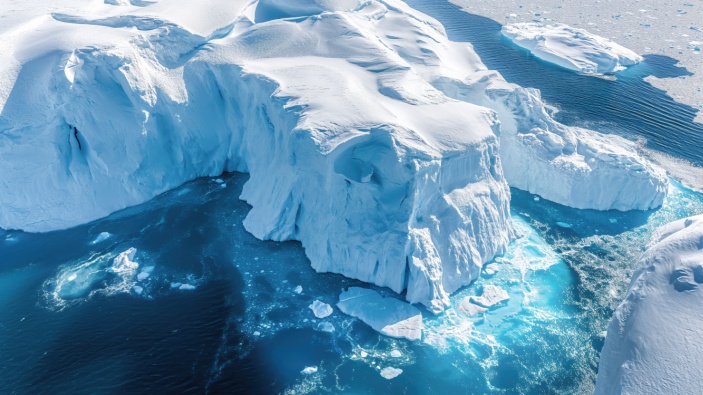 El iceberg A-32A, el más grande del mundo, comienza a fragmentarse