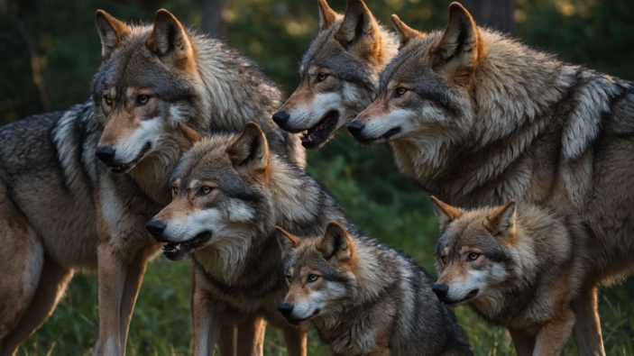 La curiosa práctica de espantar lobos con drones