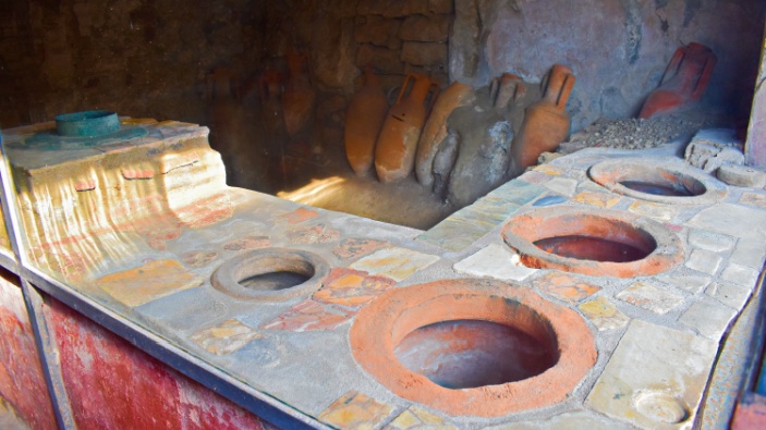 Come si mangiava nell’antica Pompei