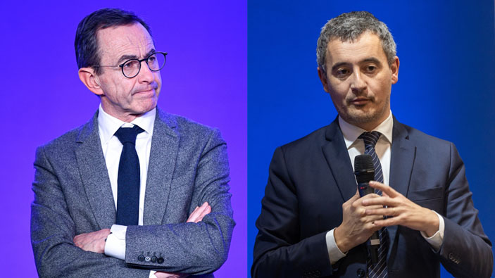 Retailleau contre Darmanin : le duel pour l’Élysée
