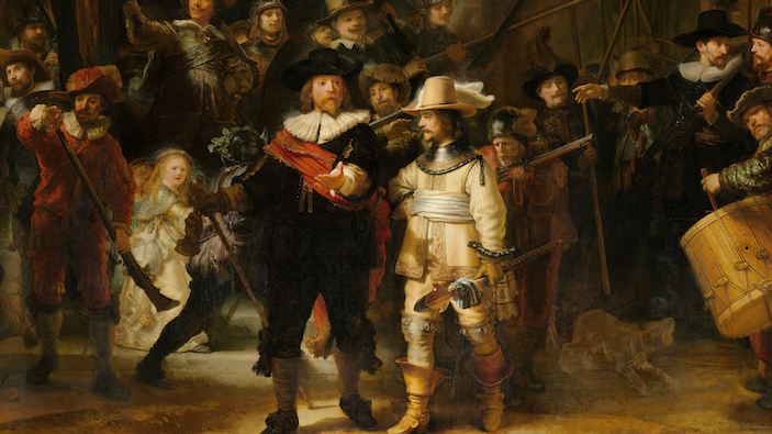 ¿Copió Rembrandt el perro de <i>La ronda de noche</i>?