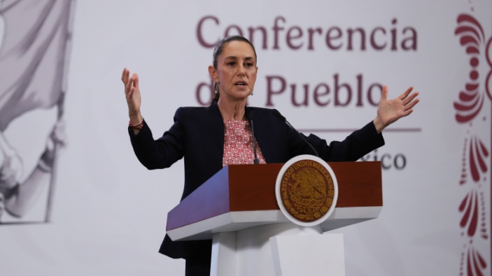 Sheinbaum mantiene su popularidad a un año de asumir