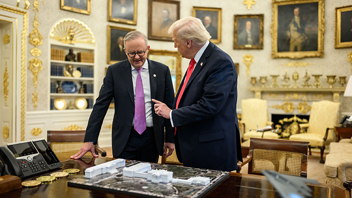 El nuevo salón de baile de la Casa Blanca