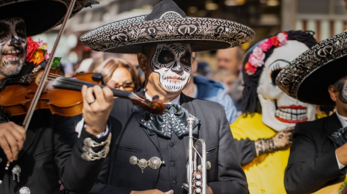 Fiesta de Catrinas en Barcelona