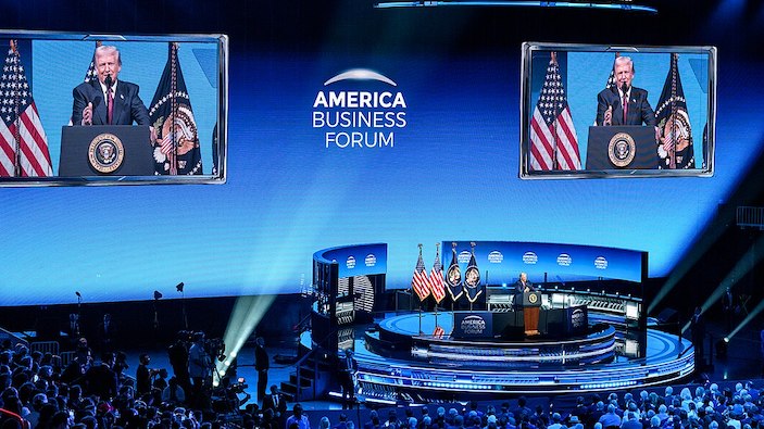 Trump, Machado, Milei y Messi participan del American Business Forum