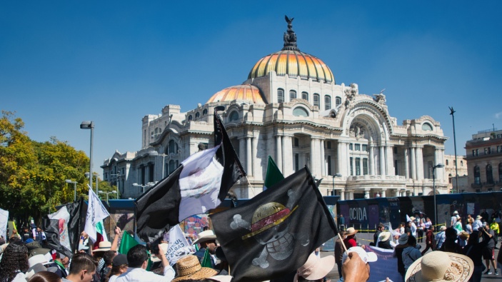 La Generación Z se encara con el gobierno mexicano 