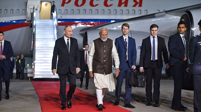 L’Inde resserre ses liens avec la Russie et déçoit l’Europe 