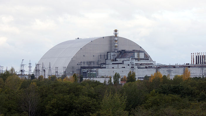 À Tchernobyl, la frappe d’un drone russe ravive les craintes d’une nouvelle contamination radioactive