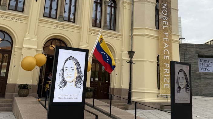 Machado le da a Trump su Nobel de la Paz