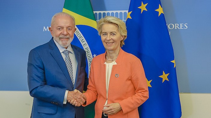 Lula y von der Leyen celebran el multilateralismo