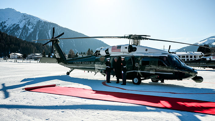 Davos escenifica la ruptura del orden mundial de la posguerra 