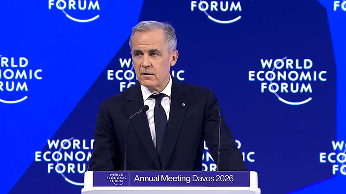 Mark Carney pone al desnudo la realidad en Davos