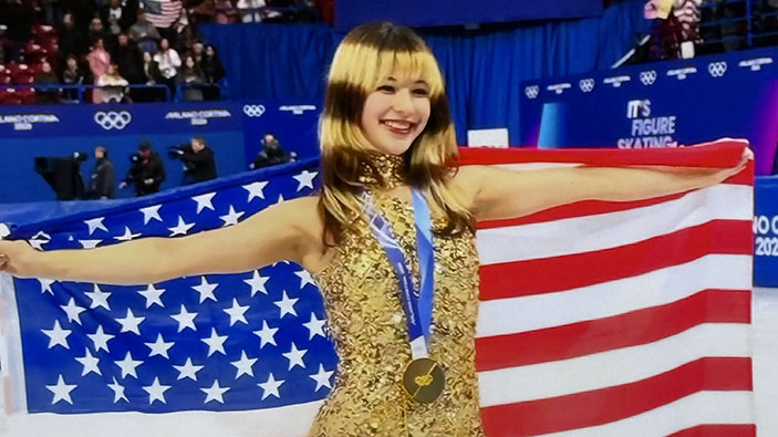 Alysa Liu conquista corazones en los Juegos Olímpicos de Milán