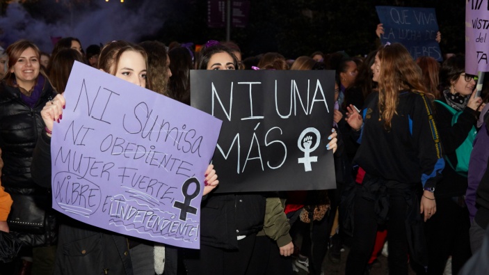 Las feministas toman las calles en el 8M