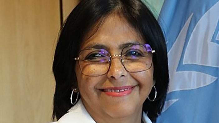 Estados Unidos levanta las sanciones contra Delcy Rodríguez