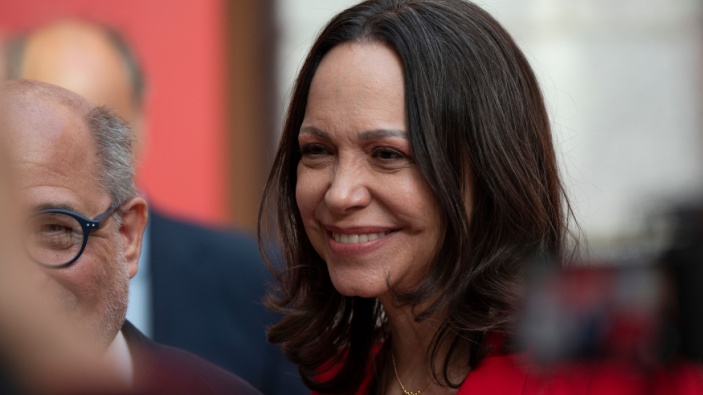 María Corina Machado, de visita en España, rechaza reunirse con Pedro Sánchez