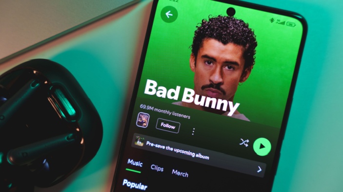 Spotify publica lista de los artistas más escuchados de su historia