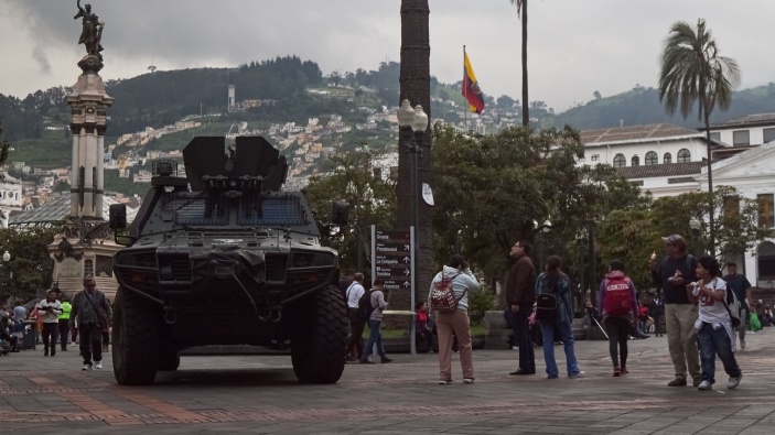 Nuevo toque de queda en Ecuador