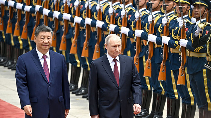 La Chine et la Russie affichent leur entente «inébranlable » 