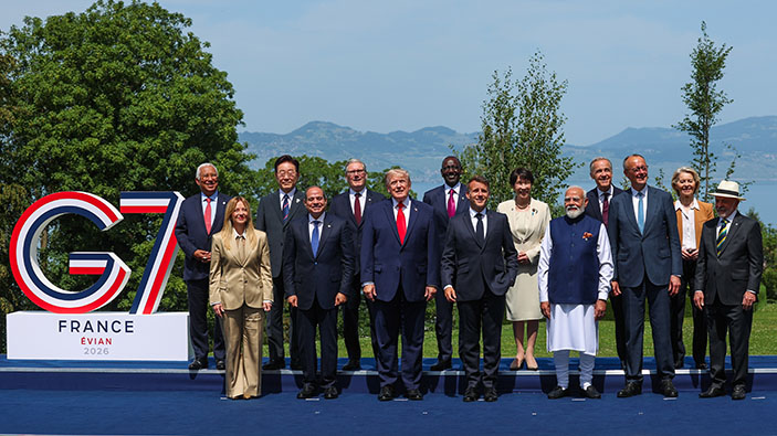 À Évian, le G7 tente d’afficher un front uni face à la Russie et la Chine