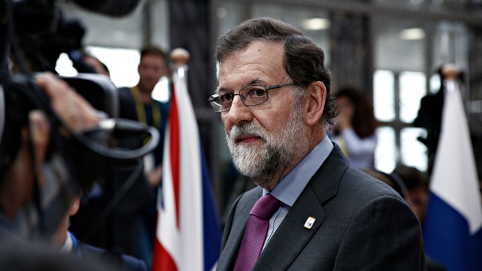 Rajoy y los Bleus