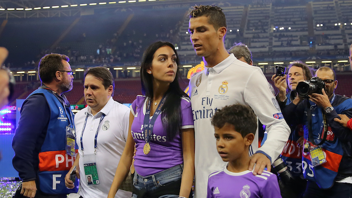 Cristiano Ronaldo se casa en ceremonia íntima