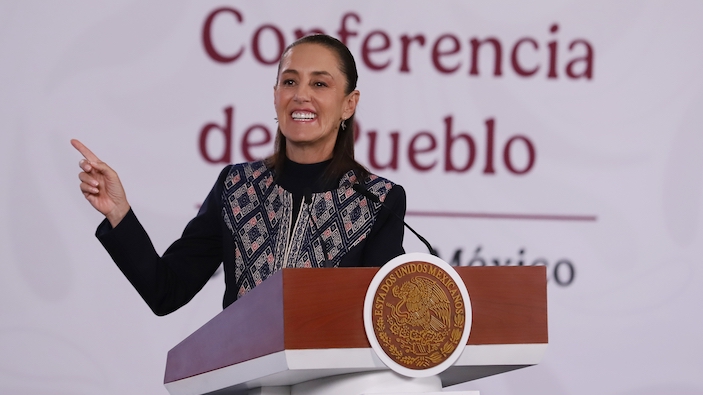 Claudia Sheinbaum reivindica la soberanía de México en su segundo Grito de Independencia 