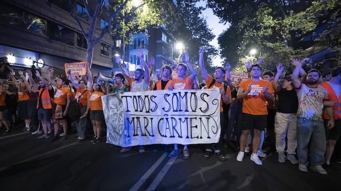 España, a la huelga general por la vivienda, y por Maricarmen