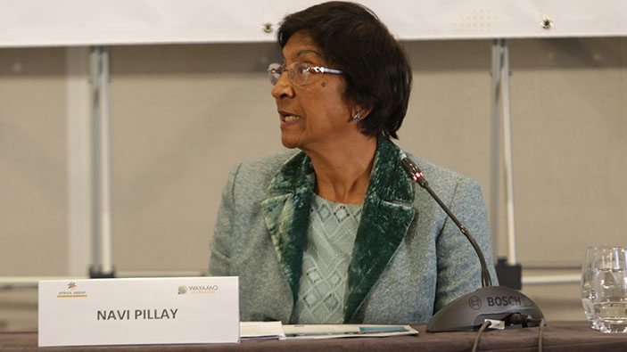 Le prix Nobel de la paix est décerné à Navi Pillay