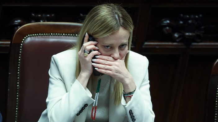 Giorgia Meloni contro i <i>deepfake</i>