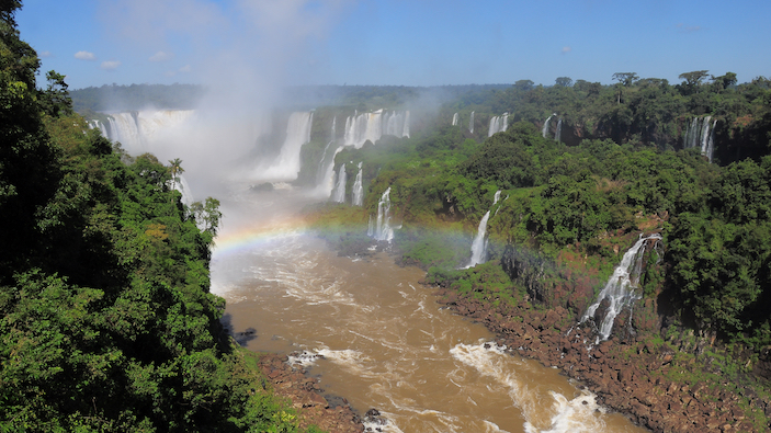 Crecidas históricas en las Cataratas del Iguazú